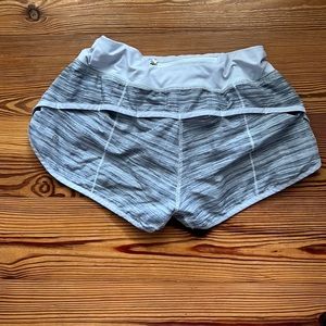 Speed up low rise lined shorts 2.5 inch $68-$78.
